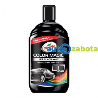 Цветообогащённий поліроль Turtle Wax Color Magic New чорний 500 мл